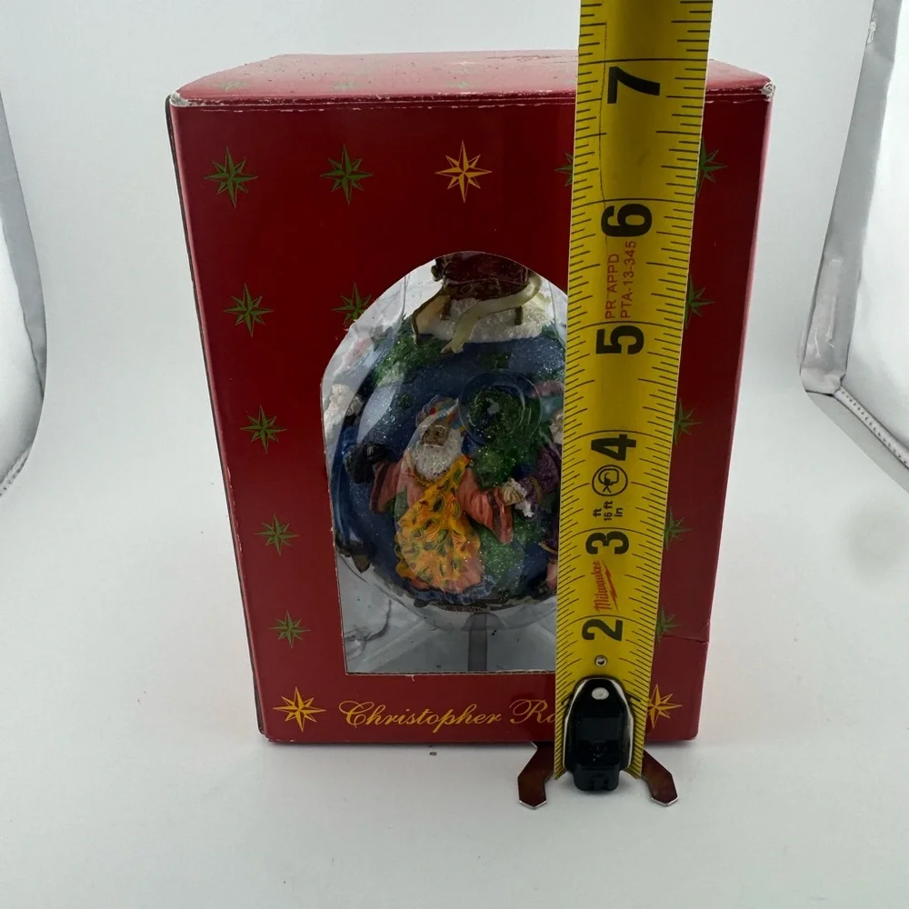 Christopher Radko Santa’s Around The World Large Ornament‎ NIB